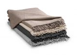 Cashmere Herringbone Blanket (Size: 150 x 230 cm)