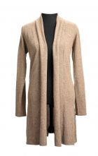 Cashmere Stickjacke lang