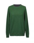 Cashmere Pullover Rundhals mit gerippten Abschlüssen