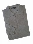 Cashmere Polo-Pullover